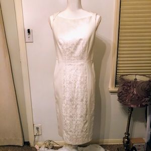 Catherine Catherine Malandrino White Sheath Dress